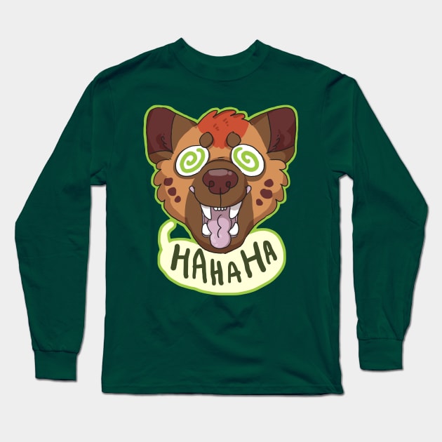 Ha-Hyena Long Sleeve T-Shirt by goccart